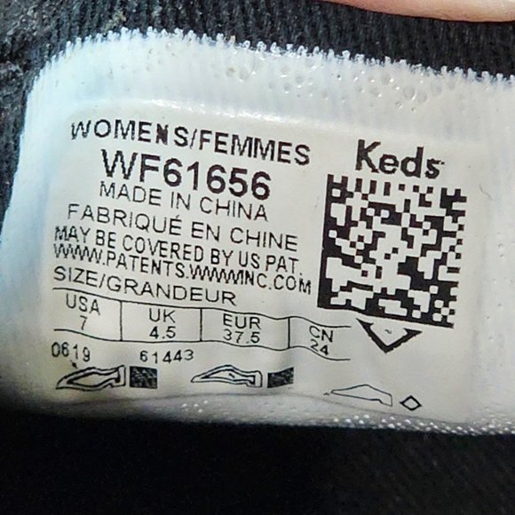 Keds x Kate Spade Double Decker Mule Women's Shoes Size 7 Black - Picture 8 of 8